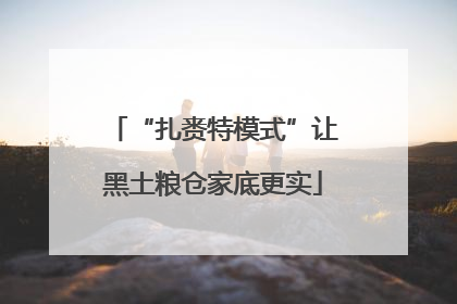 “扎赉特模式”让黑土粮仓家底更实