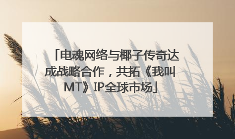 电魂网络与椰子传奇达成战略合作，共拓《我叫MT》IP全球市场