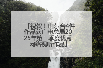 祝贺！山东台4件作品获广电总局2025年第一季度优秀网络视听作品
