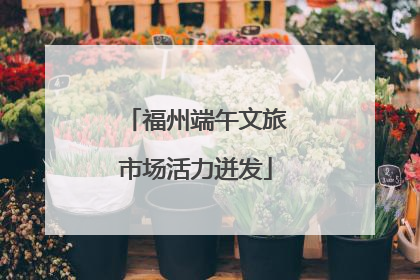 福州端午文旅市场活力迸发