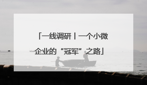 一线调研丨一个小微企业的“冠军”之路