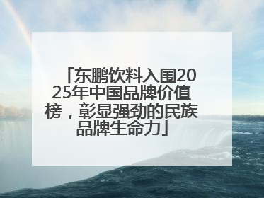 东鹏饮料入围2025年中国品牌价值榜，彰显强劲的民族品牌生命力