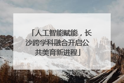 人工智能赋能，长沙跨学科融合开启公共美育新进程