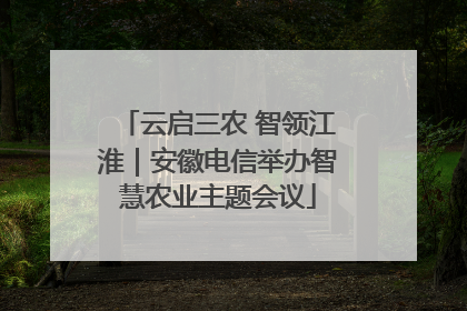 云启三农 智领江淮｜安徽电信举办智慧农业主题会议