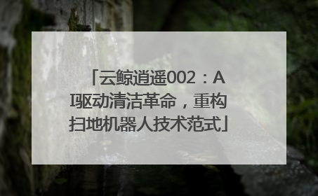 云鲸逍遥002：AI驱动清洁革命，重构扫地机器人技术范式