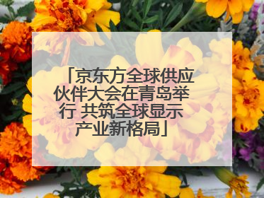 京东方全球供应伙伴大会在青岛举行 共筑全球显示产业新格局