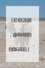 价值深耕，康师傅的创新战役
