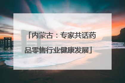 内蒙古：专家共话药品零售行业健康发展