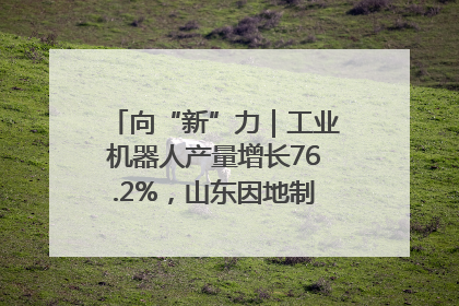 向“新”力｜工业机器人产量增长76.2%，山东因地制宜发展新质生产力