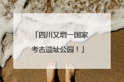 四川又增一国家考古遗址公园！