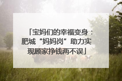 宝妈们的幸福变身：肥城“妈妈岗”助力实现顾家挣钱两不误