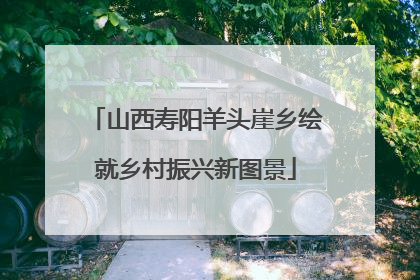 山西寿阳羊头崖乡绘就乡村振兴新图景