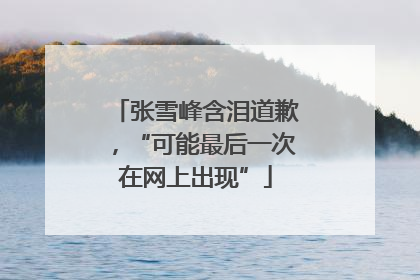 张雪峰含泪道歉，“可能最后一次在网上出现”