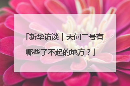 新华访谈｜天问二号有哪些了不起的地方？