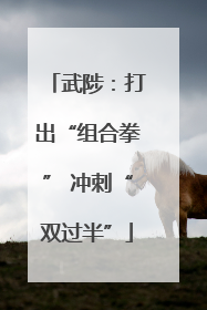 武陟：打出“组合拳” 冲刺“双过半”