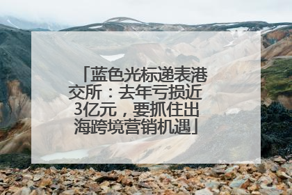 蓝色光标递表港交所：去年亏损近3亿元，要抓住出海跨境营销机遇
