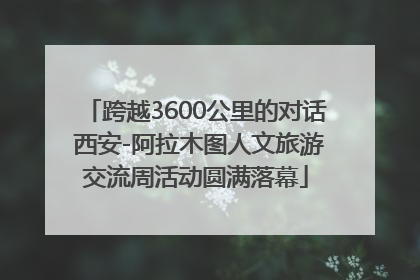 跨越3600公里的对话 西安-阿拉木图人文旅游交流周活动圆满落幕