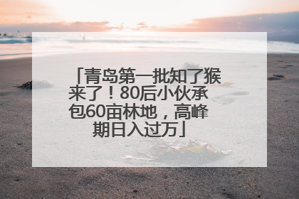 青岛第一批知了猴来了！80后小伙承包60亩林地，高峰期日入过万
