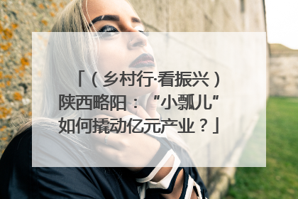 （乡村行·看振兴）陕西略阳：“小瓢儿”如何撬动亿元产业？