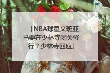 NBA球星文班亚马要在少林寺闭关修行？少林寺回应